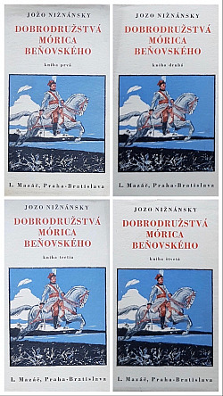Dobrodružstvá Mórica Beňovského: román ve štyroch knihách s ilustracemi