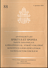 Apoštolský list Spiritus et sponsa papeže Jana Pavla II. k příležitosti XL. výročí vyhlášení konstituce o posvátné liturgii Sacros