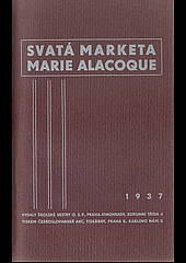 Svatá Marketa Marie Alacoque obálka knihy