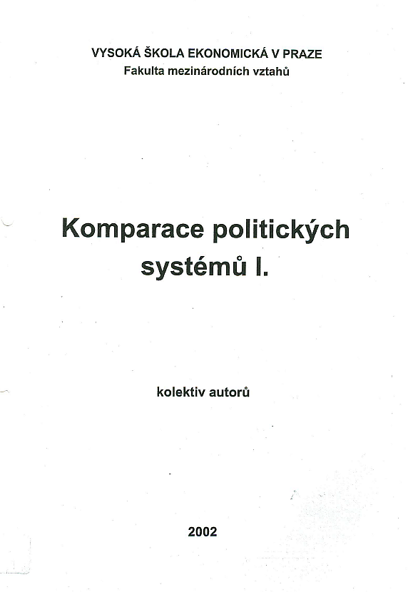 Komparace politických systémů I.