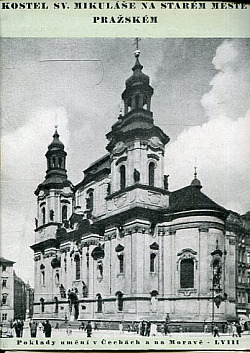 Kostel svatého Mikuláše na Starém Městě pražském obálka knihy