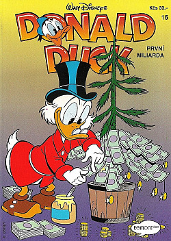 Donald Duck 15 - První miliarda obálka knihy