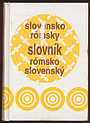 Slovensko-rómsky, rómsko-slovenský slovník