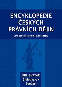 Encyklopedie českých právních dějin, XIII. svazek Smlouva o - Součást