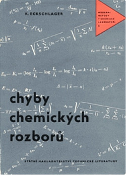 Chyby chemických rozborů obálka knihy