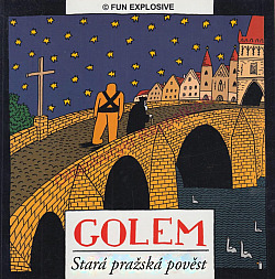 Golem – Stará pražská pověst obálka knihy
