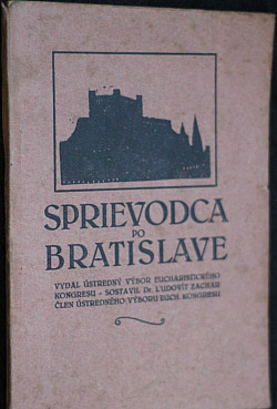 Sprievodca po Bratislave obálka knihy