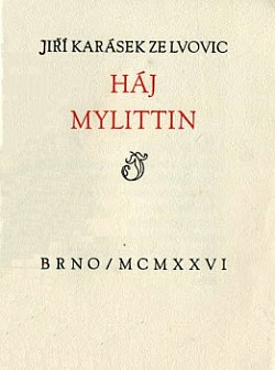 Háj Mylittin obálka knihy