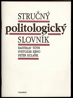 Stručný politologický slovník obálka knihy
