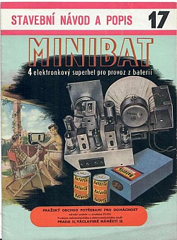 Minibat - 4 elektronkový superhet pro provoz z baterií