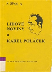 Lidové noviny a Karel Poláček obálka knihy