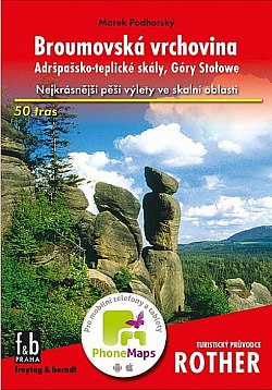 Broumovská vrchovina - Nejkrásnější turistické trasy: Adršpašsko-teplické skály, Góry Stolowe