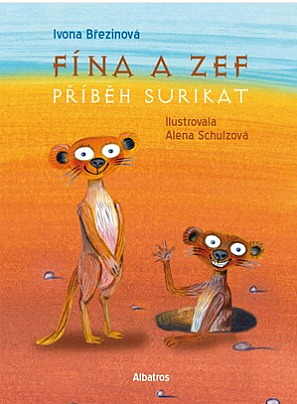 Fína a Zef: Příběh surikat - obálka knihy