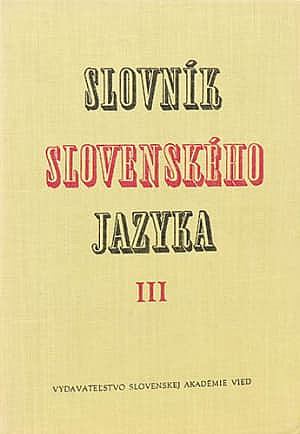 Slovník slovenského jazyka 3: p – r