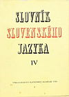 Slovník slovenského jazyka 4: s – u