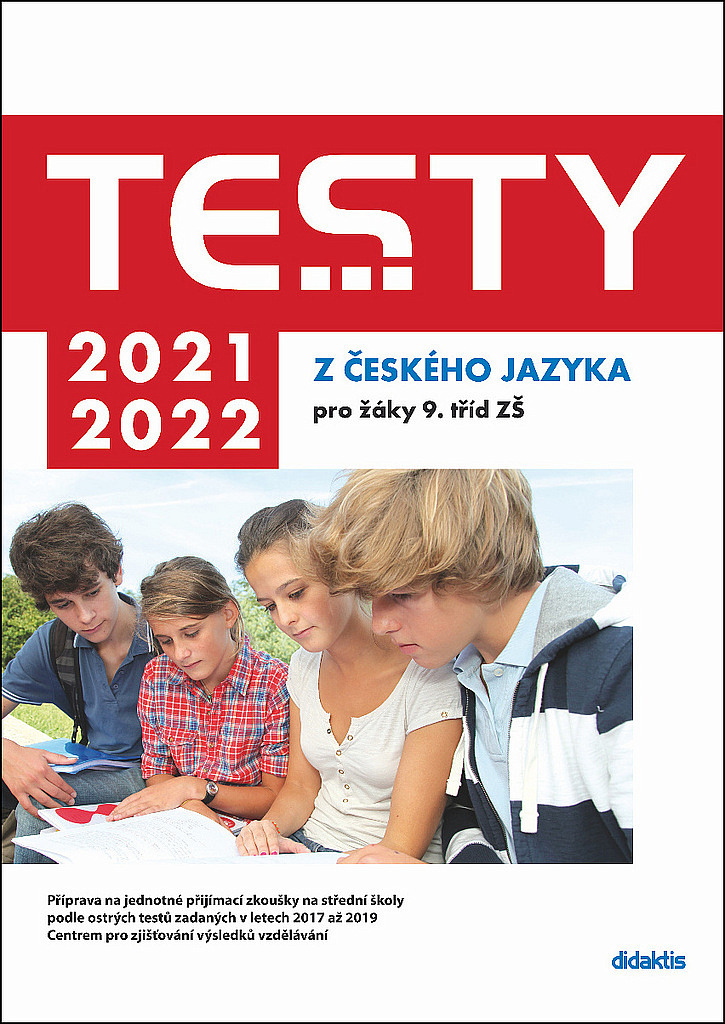 Testy z českého jazyka pro žáky 9. tříd ZŠ 2021/2022