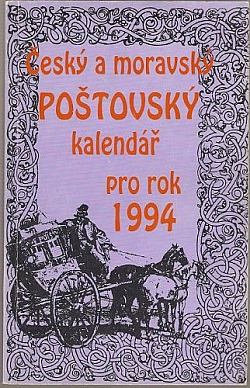 Český a moravský poštovský kalendář pro rok 1994