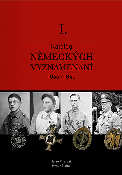Katalog německých vyznamenání 1933-1945, I. díl obálka knihy
