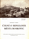 Čtení o minulosti města Boskovic