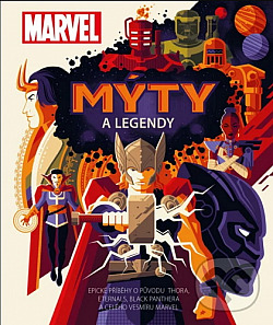 Marvel: Mýty a legendy obálka knihy