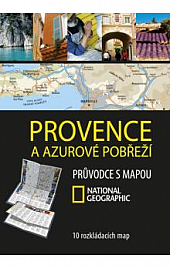 Provence a Azurové pobřeží, průvodce s mapou