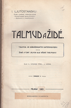 Talmud a Židé - Svazek I