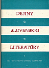 Dejiny slovenskej literatúry V.
