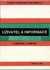 Uživatel a informace obálka knihy