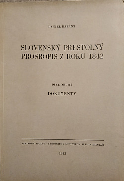 Slovenský prestolný prosbopis z roku 1842 2 - dokumenty