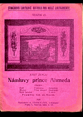 Námluvy prince Ahmeda obálka knihy