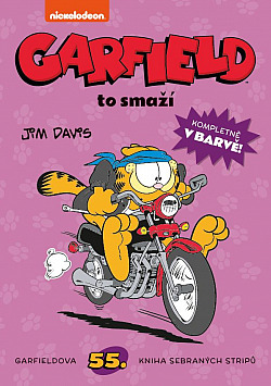 Garfield to smaží obálka knihy