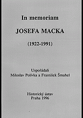 In memoriam Josefa Macka