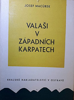 Valaši v západních Karpatech v 15.-18. století obálka knihy