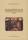 Memorialis - Historický spis slovenských stolíc