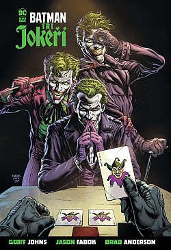 Batman: Tři Jokeři obálka knihy