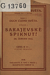 Sarajevské spiknutí (28. červen 1914)