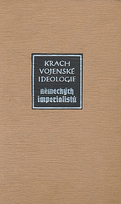 Krach vojenské ideologie německých imperialistů obálka knihy