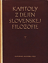 Kapitoly z dejín slovenskej filozofie