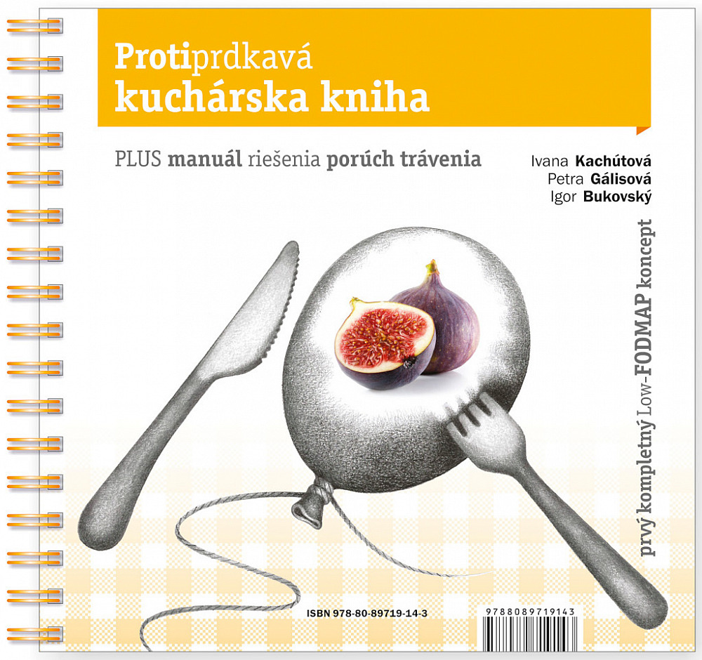Protiprdkavá kuchárska kniha PLUS manuál riešenia porúch trávenia
