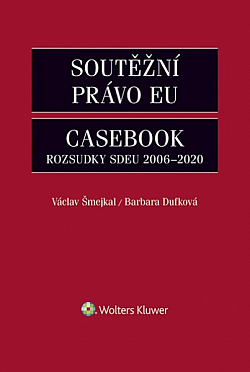 Soutěžní právo EU – Casebook obálka knihy