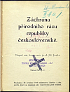 Záchrana přírodního rázu republiky československé
