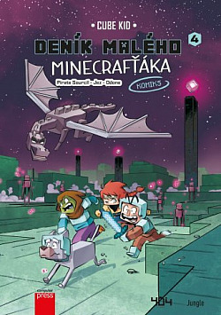 Deník malého Minecrafťáka: Komiks 4 obálka knihy