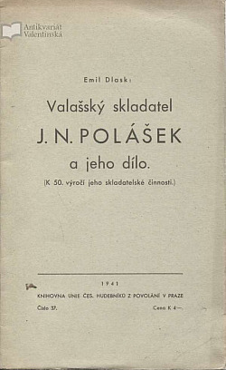 Valašský skladatel J. N. Polášek a jeho dílo