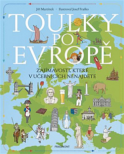 Toulky po Evropě obálka knihy