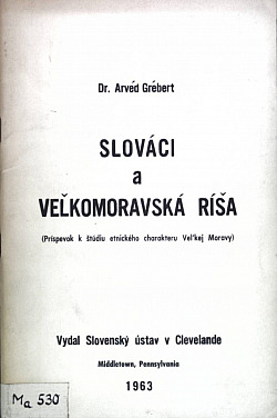 Slováci a Veľkomoravská ríša