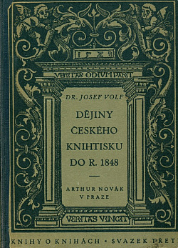 Dějiny českého knihtisku do roku 1848