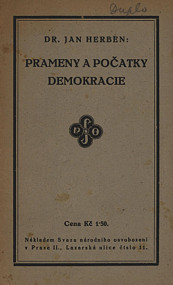 Prameny a počátky demokracie