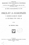 Inkolát (a indigenát) v zemích Koruny české od roku 1749-1848