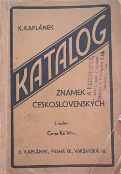 Katalog známek československých 1930