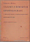 Ukázky z římských epistolografů - V přídavku ukázky z filosofických spisů Senekových
